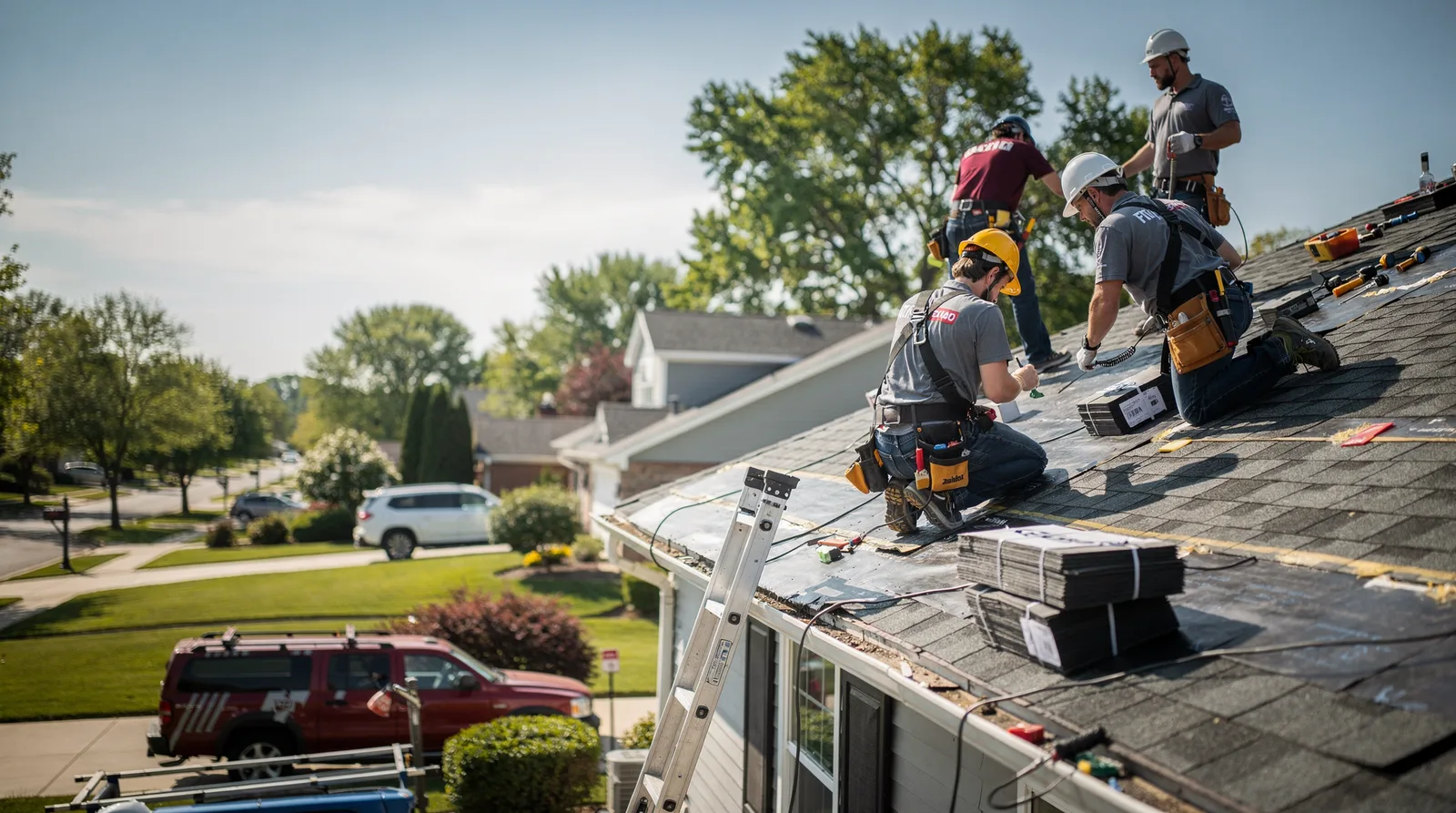 Roof Repair in Fredericksburg, TX around you